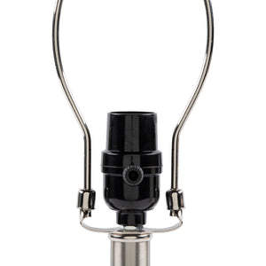   Modern European furniture - Beige Linen Glass Table Lamp - www.oroa.com | Oroa.com
