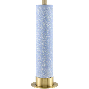   Modern European furniture - Speckled Blue Cement Table Lamp - www.oroa.com | Oroa.com