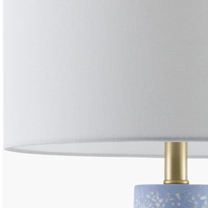   Modern European furniture - Speckled Blue Cement Table Lamp - www.oroa.com | Oroa.com