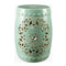 Modern European furniture - Ceramic Carved Outdoor Stool - www.oroa.com