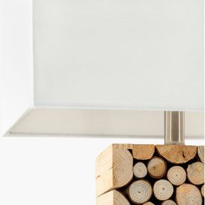   Modern European furniture - Natural Wood Stack Table Lamp - www.oroa.com | Oroa.com