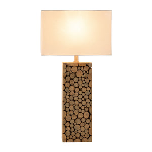   Modern European furniture - Natural Wood Stack Table Lamp - www.oroa.com | Oroa.com