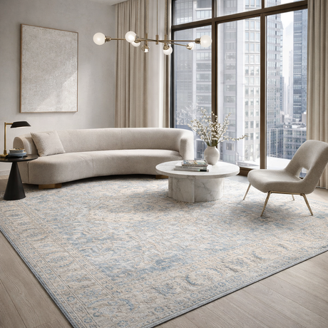   Modern furniture - Wool Floral Print Carpet - www.oroa.com | Oroa.com