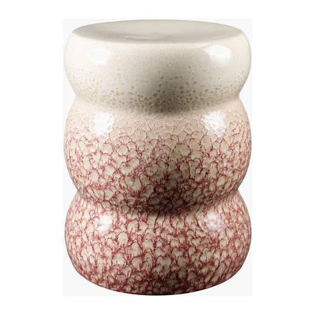 Modern European furniture - Layered Glazed Ceramic Garden Stool - www.oroa.com