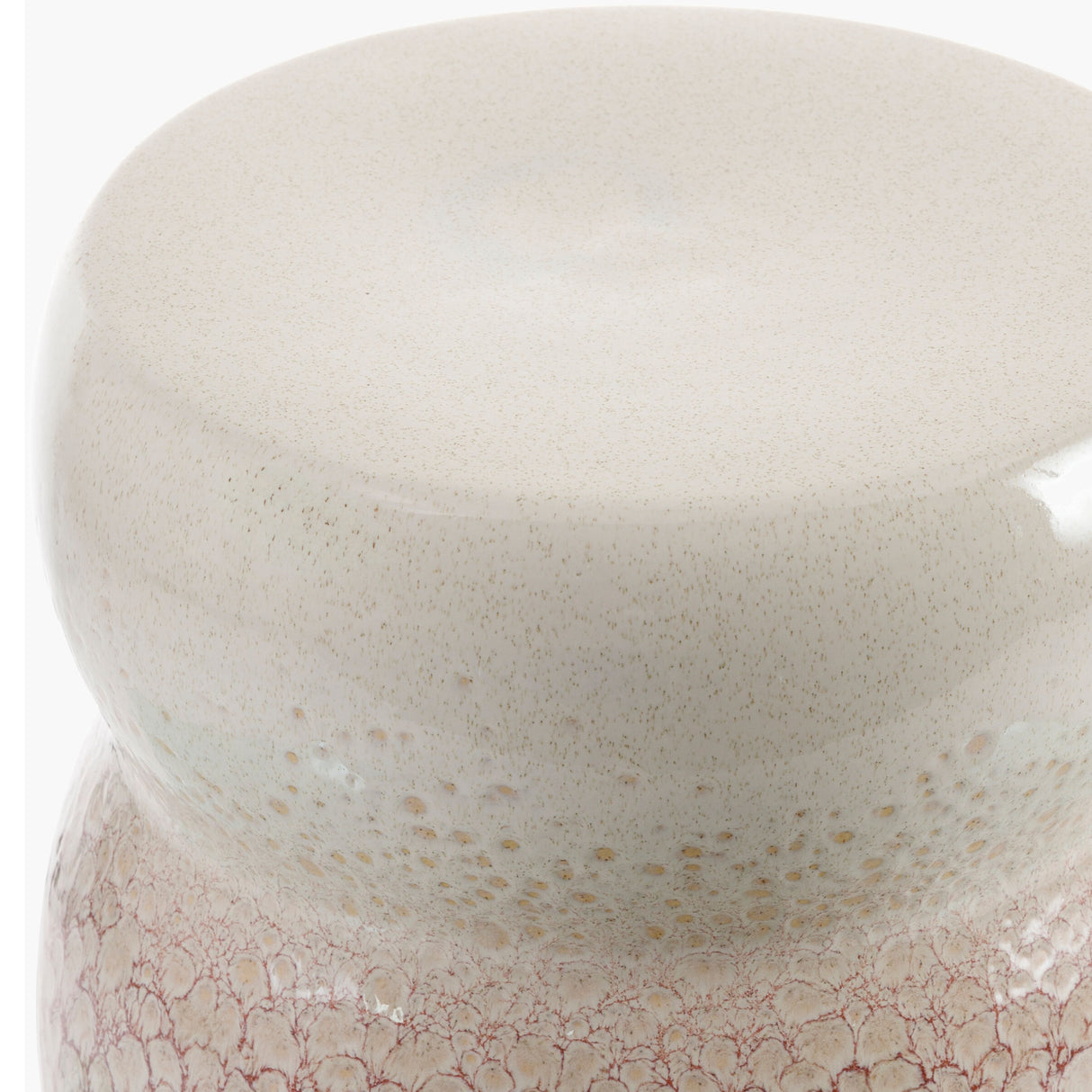   Modern European furniture - Layered Glazed Ceramic Garden Stool - www.oroa.com | Oroa.com