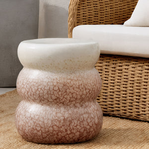   Modern European furniture - Crackle Glazed Ceramic Garden Stool - www.oroa.com | Oroa.com