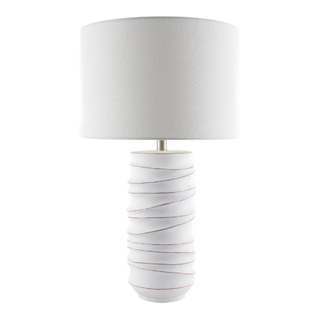 Modern European furniture - White Accent Table Lamp - www.oroa.com