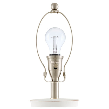 Modern European furniture - White Accent Table Lamp - www.oroa.com