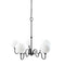 Modern European furniture - Wavy Iron 5-Light Chandelier - www.oroa.com