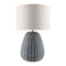 Modern European furniture - Hand-painted Rattan Linen Table Lamp - www.oroa.com