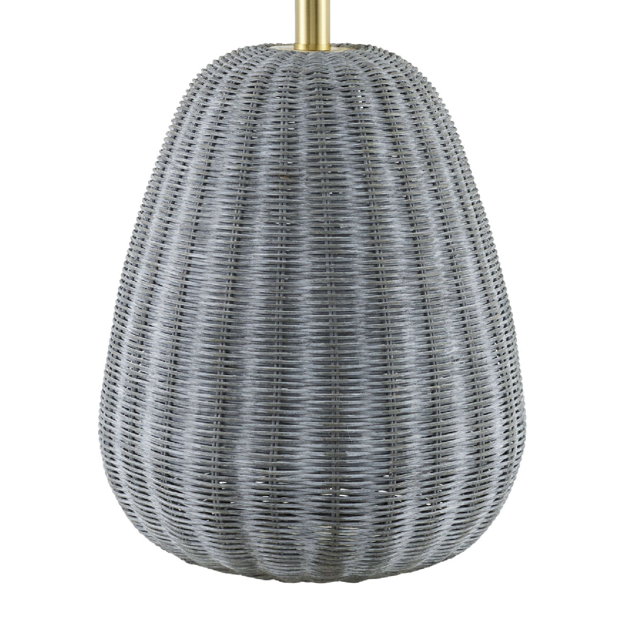   Hand-painted Rattan Linen Table Lamp | Oroa.com