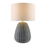 Modern European furniture - Hand-painted Rattan Linen Table Lamp - www.oroa.com