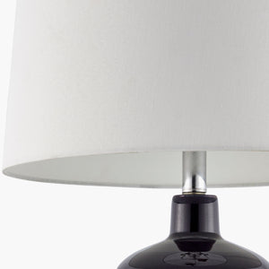   Modern European furniture - Dark Blue Glass Table Lamp - www.oroa.com | Oroa.com