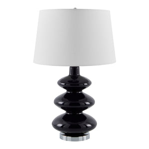   Modern European furniture - Dark Blue Glass Table Lamp - www.oroa.com | Oroa.com