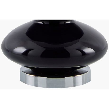 Modern European furniture - Dark Blue Glass Table Lamp - www.oroa.com