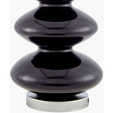 Modern European furniture - Dark Blue Glass Table Lamp - www.oroa.com