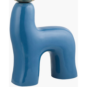   Modern European furniture - White Glass Sculptural Table Lamp - www.oroa.com | Oroa.com