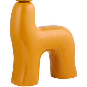   Modern European furniture - White Glass Sculptural Table Lamp - www.oroa.com | Oroa.com