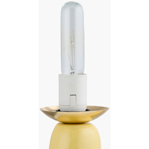   Modern European furniture - White Glass Sculptural Table Lamp - www.oroa.com | Oroa.com
