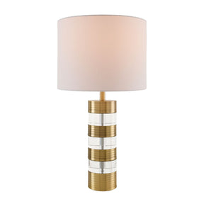 Modern European furniture - Translucent Crystal Accent Table Lamps (2) - www.oroa.com