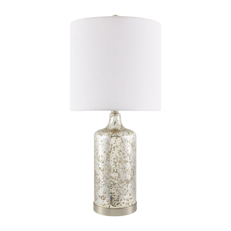 Modern European furniture - Antiqued Metallic Accent Table Lamp - www.oroa.com