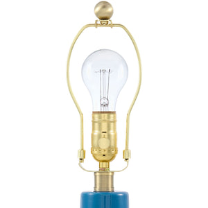   Modern European furniture - Scalloped White Linen Table Lamp - www.oroa.com | Oroa.com