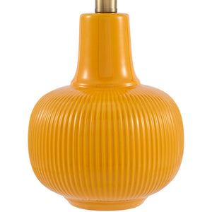   Modern European furniture - Scalloped White Linen Table Lamp - www.oroa.com | Oroa.com