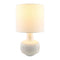 Modern European furniture - Reeded Ceramic Accent Table Lamp - www.oroa.com