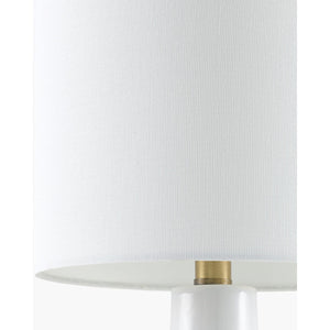   Modern European furniture - Reeded Ceramic Accent Table Lamp - www.oroa.com | Oroa.com