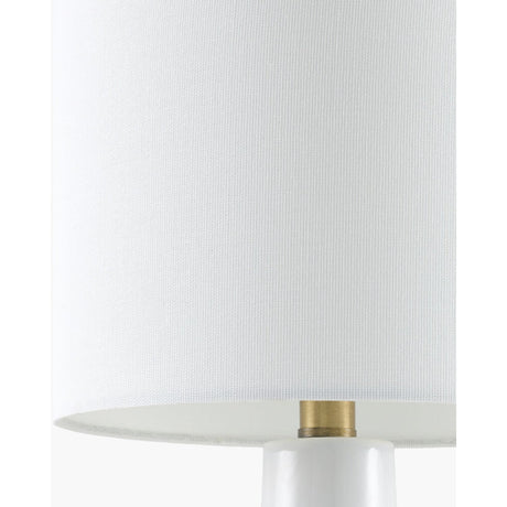 Modern European furniture - Reeded Ceramic Accent Table Lamp - www.oroa.com