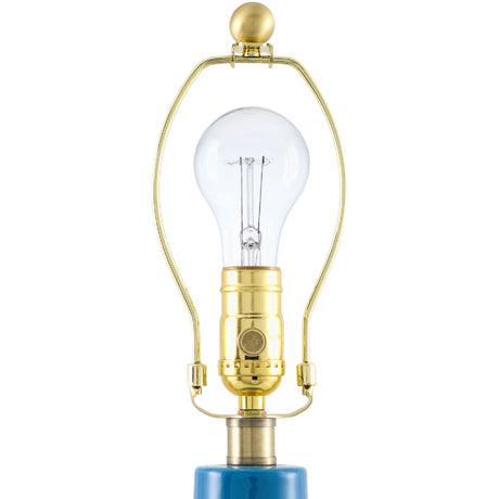Modern European furniture - Reeded Ceramic Accent Table Lamp - www.oroa.com