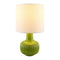Modern European furniture - Reeded Ceramic Accent Table Lamp - www.oroa.com
