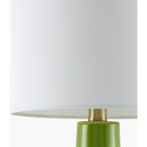   Modern European furniture - Reeded Ceramic Accent Table Lamp - www.oroa.com | Oroa.com