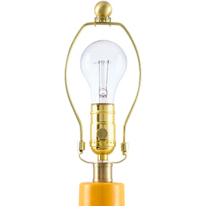   Modern European furniture - Reeded Ceramic Accent Table Lamp - www.oroa.com | Oroa.com