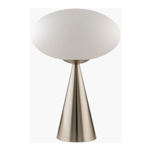   Modern European furniture - Oval White Glass Table Lamp - www.oroa.com | Oroa.com