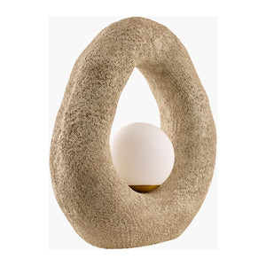   Modern European furniture - Cream Organic-Shaped Table Lamp - www.oroa.com | Oroa.com