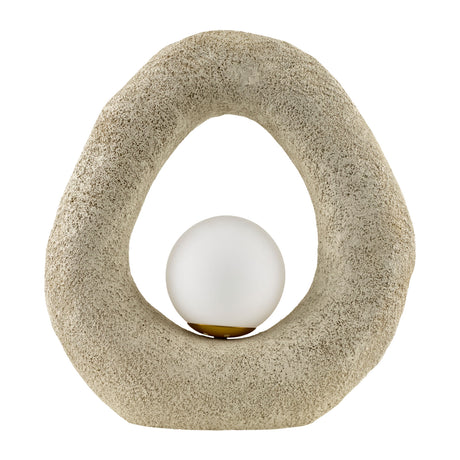   Modern European furniture - Cream Organic-Shaped Table Lamp - www.oroa.com | Oroa.com