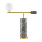 Modern European furniture - Modern Marble Accent Table Lamp - www.oroa.com