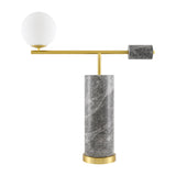 Modern European furniture - Modern Marble Accent Table Lamp - www.oroa.com