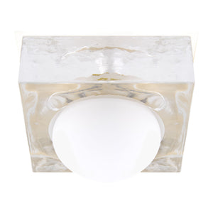   White Glass Wall Lamp | Oroa.com