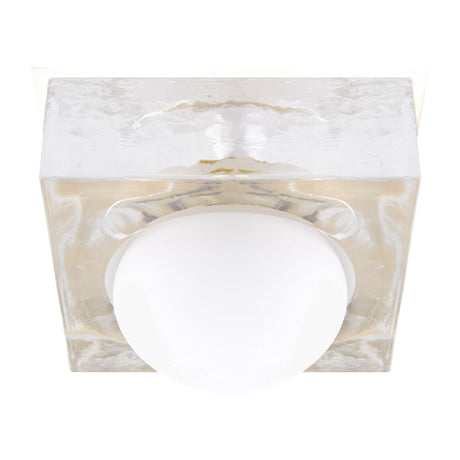 Modern European furniture - White Glass Wall Lamp - www.oroa.com