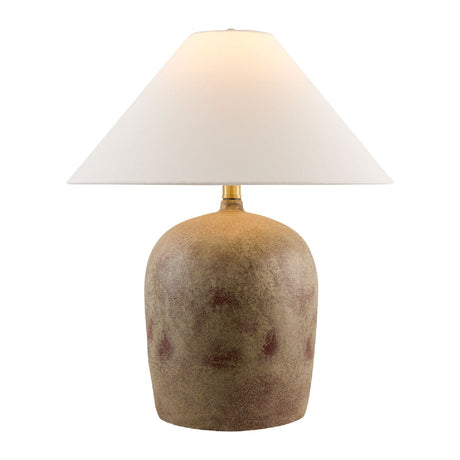 Modern European furniture - White Linen Empire Table Lamp - www.oroa.com