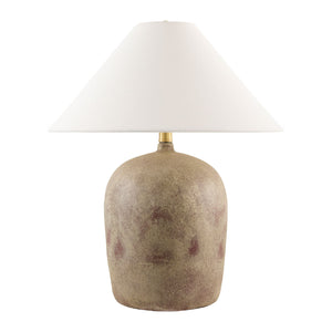   Modern European furniture - White Linen Empire Table Lamp - www.oroa.com | Oroa.com