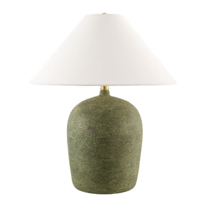   Modern European furniture - White Linen Empire Table Lamp - www.oroa.com | Oroa.com