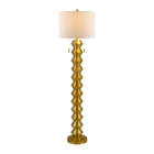 Modern European furniture - Plated Metallic Linen Floor Lamp - www.oroa.com