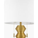 Modern European furniture - Plated Metallic Linen Floor Lamp - www.oroa.com