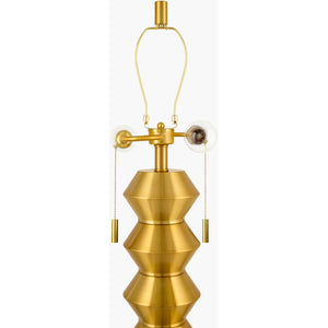   Modern European furniture - Plated Metallic Linen Floor Lamp - www.oroa.com | Oroa.com