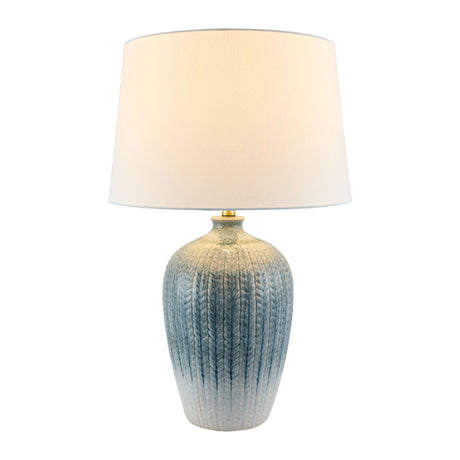   Gradient Blue Ceramic Table Lamp | Oroa.com