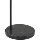 Modern European furniture - White Fluted Linen Floor Lamp - www.oroa.com
