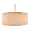 Modern European furniture - White Fluted 2-Light Chandelier - www.oroa.com
